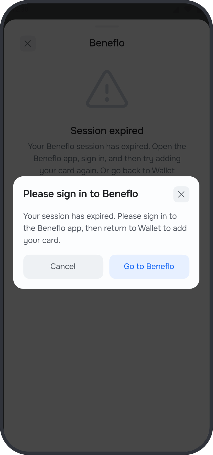 session expired